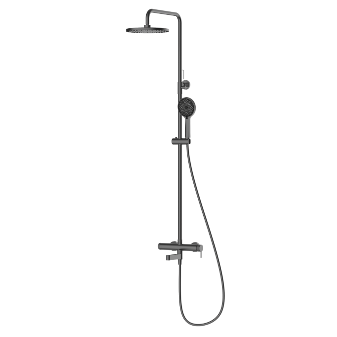 Душевая стойка со смесителем и изливом BELBAGNO DELTA DEL2.0-VSCM DEL2.0-VSCM-GM