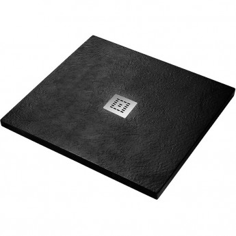 Душевой поддон из литьевого мрамора 90x90 см BELBAGNO TRAY-MR-UNO-A-90-35-NERO-CR Душевой поддон из литьевого мрамора 90x90 см BELBAGNO TRAY-MR-UNO-A-90-35-NERO-CR