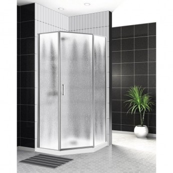 Душевой уголок BELBAGNO UNO-195-P-1-90-CH-CR Душевой уголок BELBAGNO UNO-195-P-1-90-CH-CR