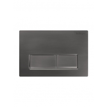 Кнопка смыва BELBAGNO BB-15R-GM оружейная сталь Кнопка смыва BELBAGNO BB-15R-GM оружейная сталь