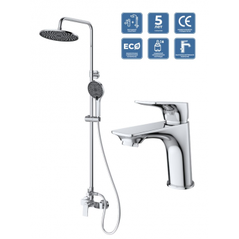 Комплект для ванной BELBAGNO MARINO-DOCM/LVM-CRM