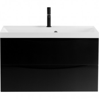 Тумба Nero Lucido 79,6 см BELBAGNO MARINO MARINO-800-2C-SO-NL-P Тумба Nero Lucido 79,6 см BELBAGNO MARINO MARINO-800-2C-SO-NL-P