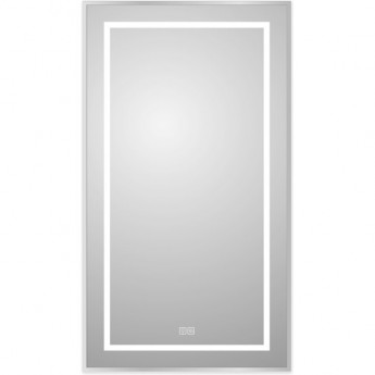 Зеркало BELBAGNO SPC-KRAFT-500-900-LED-TCH-WARM в алюминиевой раме со встроенным светильником, сенсорным выключателем и подогревом, 500x32x900 Зеркало BELBAGNO SPC-KRAFT-500-900-LED-TCH-WARM в алюминиевой раме со встроенным светильником, сенсорным выключателем и подогревом, 500x32x900